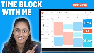 Make a FE Exam Time Block study calendar with me in under 5 minutes [upl. by Call]