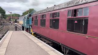 Nene Valley Railway Class 14 Departing wansford to Yarwell my 100th video [upl. by Gussy]