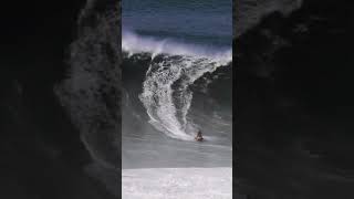 NAZARE BIG WAVE RESCUE  CRAZY WAVE  BIG WAVES PORTUGAL [upl. by Dragelin]