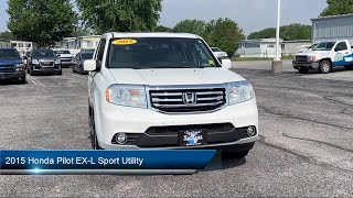 2015 Honda Pilot EXL Sport Utility Findlay Tiffin Bowling green Ottawa and Kenton [upl. by Ailenroc656]