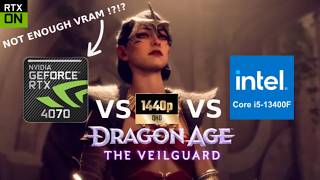 Dragon Age Veilguard 1440p MAX SETTINGS RTX 4070  i513400f [upl. by Dumah]