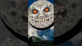 majoras mask Lunar Moon Crash Caught on Camera vfx shorts moon [upl. by Ahsirtak427]