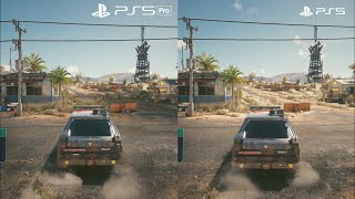 PS5 Pro Game Boost Enhanced Image Quality vs PS5 Comparison Cyberpunk 2077 PS4 4K60HD [upl. by Yecal]