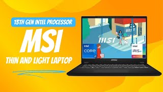 MSI Modern 14 H Intel Core i7 13th Gen 13620H  16 GB1 TB SSD D13MG072IN Thin and Light Laptop [upl. by Enileuqcaj]