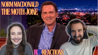 Ok now we know why HE IS such a BIG DEAL Norm MacDonald  Moth Joke reaction [upl. by Ellezaj]