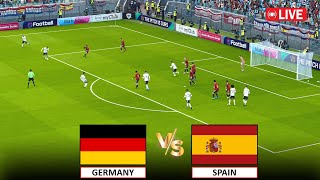 🔴LIVE  SPAIN vs GERMANY I QUARTER FINAL I FULL MATCH STREAMING I eFOOTBALL PES 21 GAME [upl. by Iruy]