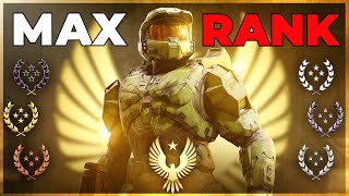 What It Takes To Get MAX Rank on Halo Infinite  Hero Rank [upl. by Ranee]