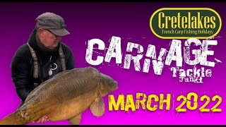 Crete Lakes March 2022 CARNAGE [upl. by Ivets]