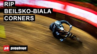 Track Side Searching For Riders With The Sickest Cornering Skills At The BielskoBiala World Cup [upl. by Simons151]