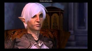 Dragon Age 2 Fenris amp Witty LadyHawke Romance Beginning to End [upl. by Kuehnel534]