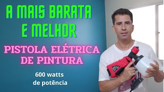 Pistola de elétrica de pinturaA melhor e a mais barata do mercado [upl. by Acillegna]