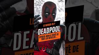 Deadpool connaît l’identité de SpiderMan  marvel deadpool spiderman deadpool3 deadpoolmarvel [upl. by Uke671]