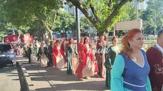 Festival Medieval  Vasluiul se reîntoarce în timp Retrăiește momentele lui Ștefan cel Mare și Sfânt [upl. by Noraha]