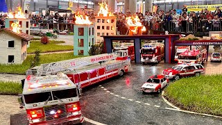 RC Feuerwehrauto im Einsatz FIRE TRUCK IN ACTION [upl. by Matusow826]