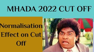 MHADA 2022 Expected Cut Off amp Normalisation 2021 [upl. by Illene567]