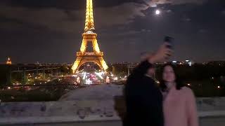 Trocadero in Paris at night [upl. by Geffner]