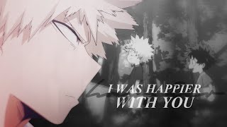 AMV BakuDeku  Happier [upl. by Einnil]