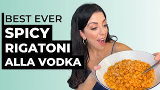 Spicy Rigatoni alla Vodka Recipe That Rivals Carbone [upl. by Saerdna]