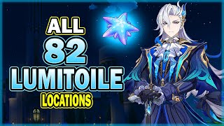 All 82 Lumitoile Locations  Efficient Farming Route  Clorinde amp Neuvillette Ascension Material [upl. by Baten88]