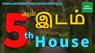 5th House  5ஆம் இடம் by DINDIGUL PCHINNARAJ ASTROLOGER INDIA [upl. by Sacksen]