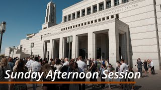 Sunday Afternoon Session  October 2024 General Conference [upl. by Alekin]