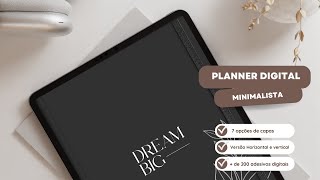 Planner Digital 2024  minimalista plannerdigital [upl. by Adle]