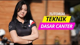 TEKNIK DASAR CANTER dasarberkuda [upl. by Nylodam]