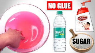 SUGAR AND WATER SLIMEHOW TO MAKE SUGAR AND WATER SLIME ONLYHOW TO MAKE LIFEBUOY HAND WASH SLIME [upl. by Fransen]