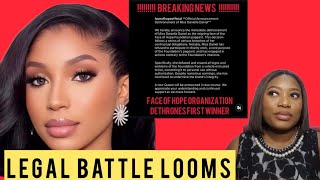 Beauty queen wrongfully dethroned sues pageant owner to court over StalkingHarrasment amplot more 😱 [upl. by Latsyrcal]