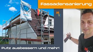 Fassadensanierung • Putz ausbessern und mehr [upl. by Schatz743]