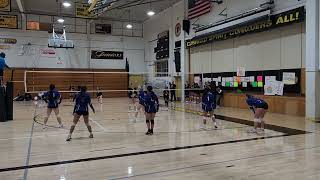 Cabrillo JV Volleyball 🏐 Tournament vs Cabrillo set 1 [upl. by Ahsito413]