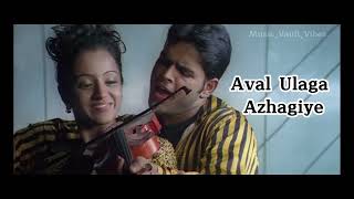 Aval Ulaga Azhagiye Song  Lesa Lesa Movie tamil [upl. by Margareta]