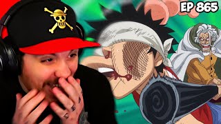 One Piece Episode 865 REACTION  Dark Kings Direct Precepts The Battle Against Katakuri [upl. by Eirrotal]