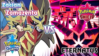 Pokémon Sword amp Shield  Eternatus Vs Zacian amp Zamazenta Battle Music [upl. by Aillil976]