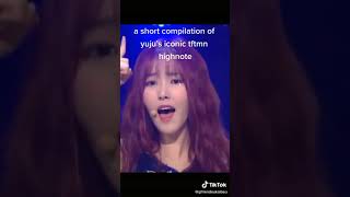 Compilation Yuju High Note quotTFTMNquot  Gfriend [upl. by Tannenbaum]