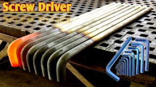 Mass ProductionHow to make Screwdriver Lkey by Iron rods [upl. by Thomasine850]