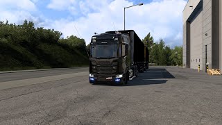 Scania NTG no 9 eixos no mapa Pé na Estrada 150 [upl. by Nylirrej]