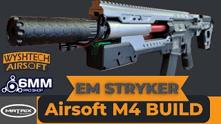 Airsoft M4 EM quotStrykerquot build [upl. by Richmound]