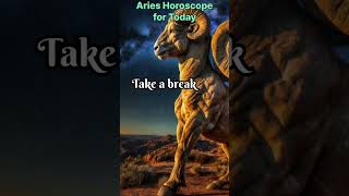 Aries horoscope today  Aries horoscope  Aries daily horoscope today [upl. by Shrier]