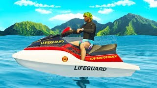 LIFE OF A LIFEGUARD IN GTA [upl. by Shoifet]