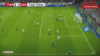 Venezia vs Genoa  ITALY Serie A 2024  eFOOTBALL PES21 Gameplay PLSL 566 [upl. by Warila]