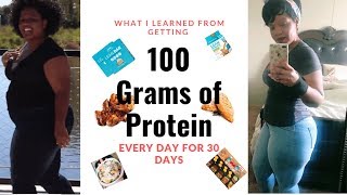 I Got 100g Protein for 30 DaysThis is What Happened [upl. by Niveg]