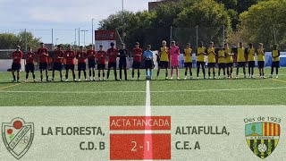 Jornada 4 Floresta 2  1 Altafulla Cadete 2425 [upl. by Hyacintha]