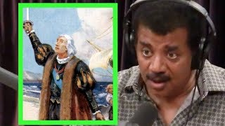 Neil deGrasse Tyson  Columbus Discovering America Was a Great Achivement  Joe Rogan [upl. by Ryle]