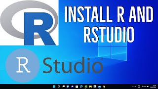 How to Install R and RStudio on Windows 11 [upl. by Aretse]