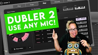 DUBLER 2 Voice to Midi Demo  Make chords with your voice [upl. by Dyann]