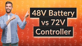 Can I use a 72V battery on a 48V controller [upl. by Esyli837]