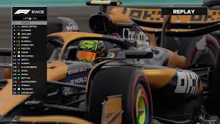 Miami Grand Prix highlights f1 career series f124 [upl. by Atsev]