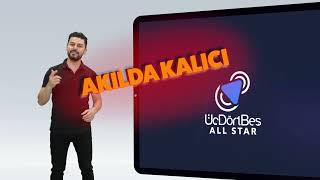 Akılda Kalan Sınavda Hatırlatan Anlatım ÜçDörtBeş All Starda [upl. by Lempres]