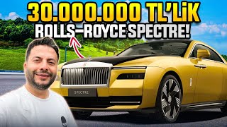 30000000 TLlik elektrikli otomobil  Rolls Royce Spectre [upl. by Nivlak]